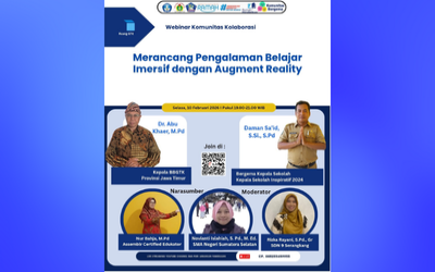#BelajarImersif | Webinar Merancang Pengalaman Belajar Imersif dengan Augmented Reality
